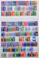 Ausztria Lombardo-Venetia és Levante több példányos gyűjtemény, benne 104 db 1850-as kiadású bélyege...