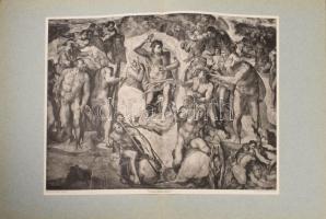 Michelangelos Hauptbilder der Sixtinadecke./Propheten und Sibyllen. Das Jüngste Gericht. Aus den Mic...