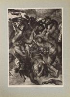 Michelangelos Hauptbilder der Sixtinadecke./Propheten und Sibyllen. Das Jüngste Gericht. Aus den Mic...