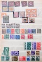 Olaszország gyűjtemény, benne klasszikusok, sok 1945 előtti és modern bélyeg, 4 db A4-es berakóban, ...