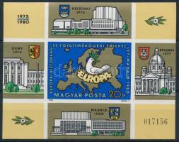 1980 Európai Biztonsági és Együttműködési Értekezlet V. - Madrid vágott blokk (6.000)