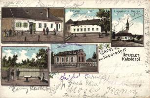 Kabold with synagogue litho