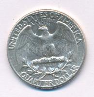 Amerikai Egyesült Államok 1964. 25c Ag kapszulában T:AU
USA 1964. 25 Cents Ag in capsule C:AU
Krau...