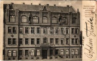 1905 Budapest VIII. Ferenc József tanítók háza. Szentkirályi utca 47. (EM)