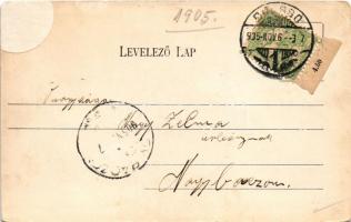 1905 Budapest VIII. Ferenc József tanítók háza. Szentkirályi utca 47. (EM)