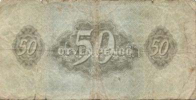 1944. "V. H." 1P (2x)egyikük vágáshibás 137mm hosszú 132mm helyett, 5P (2x), 10P, 20P, 50P...