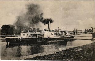 Üdvözlet a MÁV (Magyar Királyi Államvasutak) gépgyári munkások irodalmi és önművelődési körének hajókirándulásáról