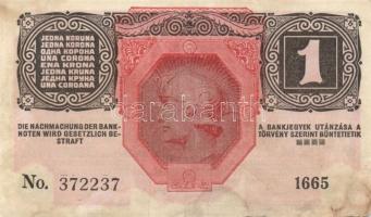 Ausztria/Osztrák-Magyar Bank 1916. 1K (7x) köztük egymás utáni sorszámúak T:II+(hajtatlanok)