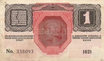 Ausztria/Osztrák-Magyar Bank 1916. 1K (7x) köztük egymás utáni sorszámúak T:II+(hajtatlanok)