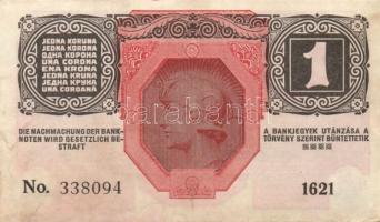 Ausztria/Osztrák-Magyar Bank 1916. 1K (7x) köztük egymás utáni sorszámúak T:II+(hajtatlanok)