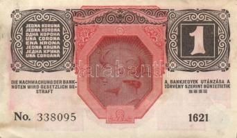 Ausztria/Osztrák-Magyar Bank 1916. 1K (7x) köztük egymás utáni sorszámúak T:II+(hajtatlanok)
