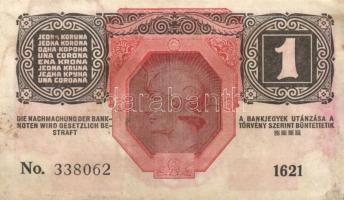 Ausztria/Osztrák-Magyar Bank 1916. 1K (7x) köztük egymás utáni sorszámúak T:II+(hajtatlanok)