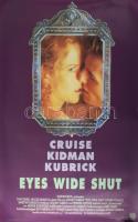 1999 Eyes wide shut (Tom Cruise, Nicole Kidman, Stanley Kubrick), német filmplakát, papír, feltekerve, apró gyűrődésekkel, hajtásnyommal. 84x59,5 cm
