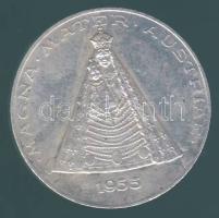 Ausztria 1955. "Magna Mater Austriae" Ag plakett T:2-