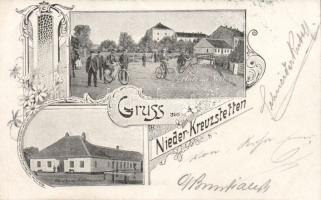 1899 Nieder-Kreuzstetten with Restaurant Koller