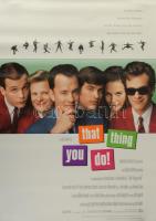 1996 That Thing You Do! (Tom Hanks), német filmplakát, papír, feltekerve, apró lapszéli gyűrődéssel. 84x59,5 cm