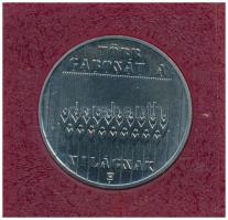 1983. 100Ft Cu-Ni "FAO - Több gabonát a világnak" bordó műbőr tokban, tanúsítvánnyal T:BU
...