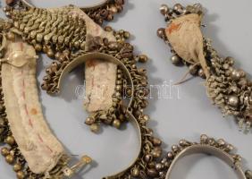 Antik táncosnő ruhadísz tétel, keleti