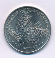 1981. 100Ft Ni "FAO I. - Világélelmezési nap" T:BU Adamo EM66