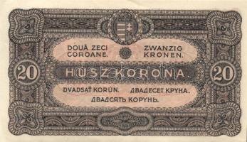 1920. 20K sorszám között pont T:I