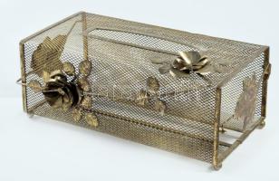 Fém szalvétatartó 27 cm