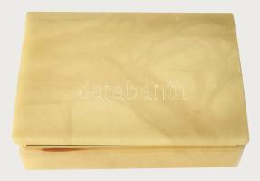 Alabástrom doboz 14x10 cm