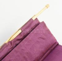 Antik ezüst (Ag) táncrend füzetke, jelzés nélkül, bruttó 38g