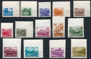 1963 Közlekedés (I.) ívszéli / ívsarki vágott sor (15.000)