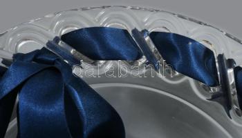 Villeroy &amp; Boch gyümölcsös tál, Szalaggal. jelzett, hibátlan. d: 34 cn