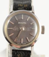 Zenith mechanikus női karóra, szíjjal, nem működik, d: 20mm