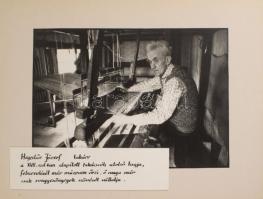 1990 Szűcs Tibor: Egy terepgyakorlat fotóanyaga. Jászberény 1990 február. A "kismesterségek a J...