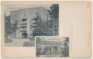 1912 Sepsikőröspatak, Sepsi-Kőröspatak, Köröspatak, Valea Crisului; Gróf Kálnoky kastély, Előpatak fürdő / castle, spa in Valcele (EK)