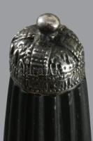 cca 1935-1940 Magyar Királyi Testőrség, tiszti dísztőr, maratott mintával és aranyozott középcímerre...