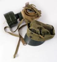 Magyar Néphadsereg gyakorló sapka + gázálarc