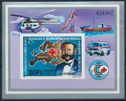 1981 Vöröskereszt VI. vágott blokk (4.500)