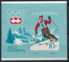 1964 Téli olimpia (II.) - Innsbruck vágott blokk (6.000)