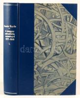 Kornis Gyula: A magyar művelődés eszményei 1777-1848. I. kötet. Bp., Kir. Magyar Egyetemi Nyomda. 60...