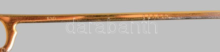 Cartier napszemüveg. Eredeti. Aranyozott jelzett, Junior méret 13 cm, karcmentes