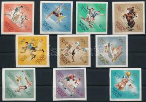 1964 Olimpia (IV.) - Tokió vágott sor (4.000)