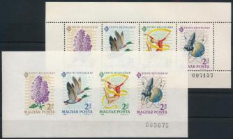 1964 Bélyegnap (37.) - Monográfia blokkpár a fogazott blokk alacsony számmal (14.000)