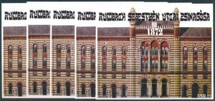 2002/20 Rumbach Sebestyén utcai zsinagóga 5 db sorszámkövető emlékív (000742-000746)