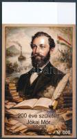 2025 200 éve született Jókai Mór MINTA emlékív 000 sorszámmal