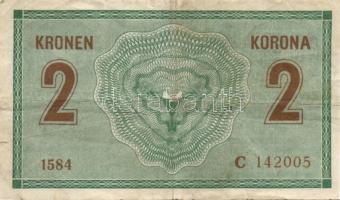 Ausztria/Osztrák-magyar Bank 1914. 2K (10x) közte vastag "C"-vel is T:III,III-
