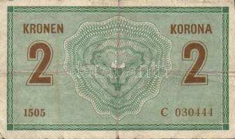 Ausztria/Osztrák-magyar Bank 1914. 2K (10x) közte vastag "C"-vel is T:III,III-