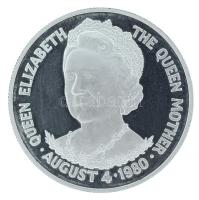 Tristan da Cunha 1980. 25P Ag "Anyakirályné 80. születésnapja" T:PP enyhe ködösödés, kis k...