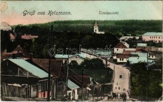 Kitsman, Kotzmann (Bukovina, Bukowina); Totalansicht / general view (EK)
