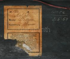 cca 1910 Claude Michel (Clodion) francia szobrász sorozatban gyártott bronz relief műalkotásának gip...