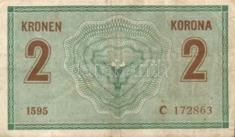 Ausztria/Osztrák-magyar Bank 1914. 2K (10x) legtöbb vastag "C"-vel T:II-,III,III-
