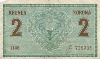 Ausztria/Osztrák-magyar Bank 1914. 2K (10x) legtöbb vastag "C"-vel T:II-,III,III-