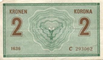 Ausztria/Osztrák-magyar Bank 1914. 2K (10x) legtöbb vastag "C"-vel T:II-,III,III-